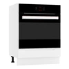 Szafka do zabudowy piekarnika Zova DK60 biała szafka kuchenna odporna na parę wodną działanie wilgoci i uszkodzenia