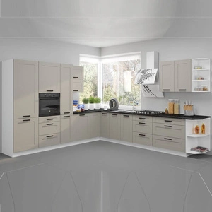 Zestaw mebli kuchennych narożny Ponza 310x340 cm idealny do wnętrz w stylu klasycznym i nowoczesnym