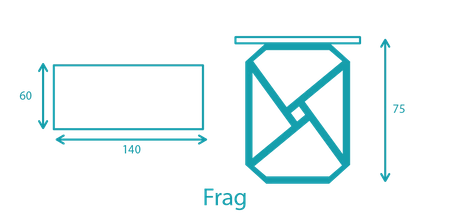 Biurko gamingowe Frag czarne funkcjonalne i ergonomiczne biurko minimalistyczny design mebla wsparty na stabilnej konstrukcji