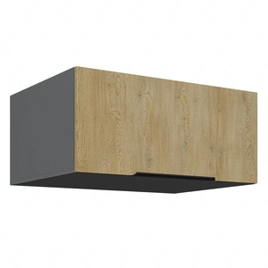 Szafka wisząca Corsico 80 NAGU-36 1F metalowy uchwyt krawędziowy szafka kuchenna odporna na parę wodną i wysoką temperaturę