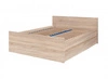  Łóżko Simple 140x200 cm dąb sonoma funkcjonalny mebel do sypialni lub pokoju młodzieżowego