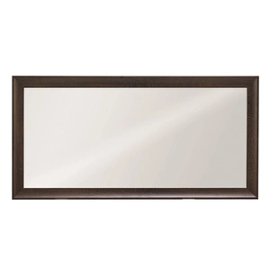 Lustro Finezja 120x60 cm dąb sonoma czekolada nowoczesne i funkcjonalne lustro dekoracyjne