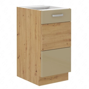 Szafka kuchenna stojąca z półką Arton 40 D 1F BB szafka odporna na parę wodną rozlaną ciecz i wysoką temperaturę