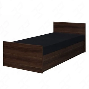 Łóżko Penelopa 80x200 cm z pojemnikiem na pościel kasztan wenge funkcjonalny mebel do pokoju dziecięcego lub pokoju młodzieżowego