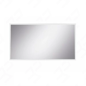 Lustro Maximus 100x50 cm biały nowoczesne i funkcjonalne lustro dekoracyjne