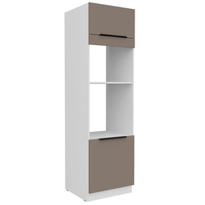 Słupek kuchenny Fiuggi Wh 60 DPM-210 2F szafka do zabudowy mikrofali i piekarnika fronty wykonane w technologii anti fingerprint