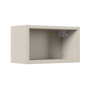 Szafka łazienkowa wisząca Bella 35 cm beżowa prosta bryła doskonale uzupełniająca aranżację każdej łazienki odporność na uszkodzenia