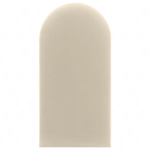 Panel tapicerowany Wally 30x100 cm kremowy stylowy panel ścienny płotek welurowa tkanina modne wykończenie każdej aranżacji