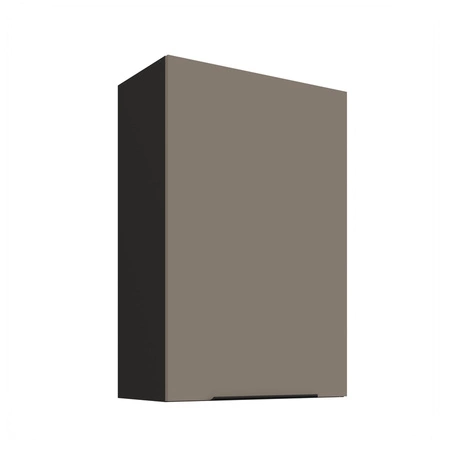 Zestaw mebli kuchennych Fiuggi Bl 390 cm stylowe szafki kuchenne z frontami wykonanymi w technologii anti fingerprint metalowe uchwyty