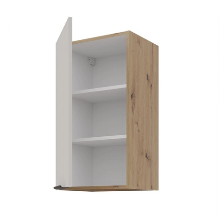 Zestaw mebli kuchennych Soela 180 cm eleganckie szafki kuchenne o subtelnej i naturalnej kolorystyce idealny zestaw do małej kuchni