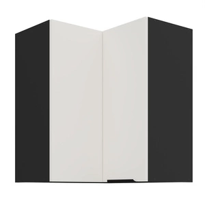 Szafka kuchenna narożna wisząca Corato Bl 60x60 GN-72 2F odporna na uszkodzenia wykończenie frontów w technologii anti fingerprint