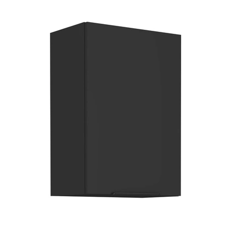 Szafka kuchenna wisząca Black 50 G-72 1F metalowy uchwyt krawędziowy szafka odporna na działanie wilgoci i uszkodzenia