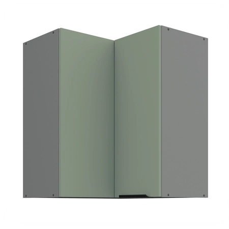 Szafka kuchenna narożna wisząca Treviso Ant 60x60 GN-72 2F odporna na uszkodzenia wykończenie frontów w technologii anti fingerprint