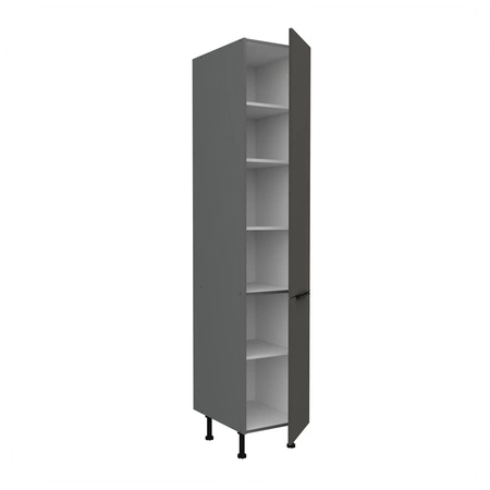 Słupek kuchenny Aversa Ant 40 DK-215 2F szafka kuchenna odporna na uszkodzenia wykończenie frontów w technologii anti fingerprint