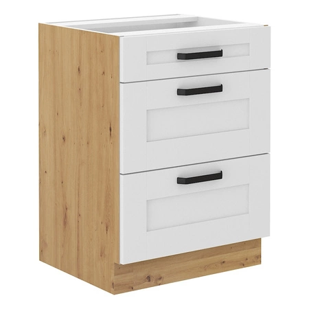 Zestaw mebli kuchennych Luis 260 cm szafki doskonale prezentują się we wnętrzach nowoczesnych oraz klasycznych