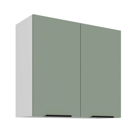 Szafka kuchenna wisząca Treviso Wh 80 G-72 2F szafka kuchenna odporna na uszkodzenia wykończenie frontów w technologii anti fingerprint