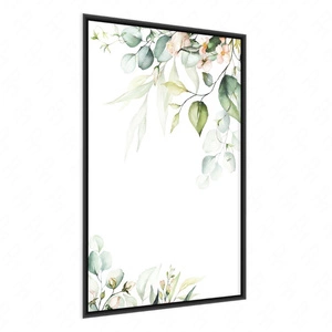 Plakat pastelowe kwiaty 70x100 plakat w ramie precyzyjny wydruk ze stylową grafiką doskonała dekoracja do salonu lub sypialni