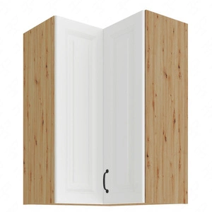 Szafka kuchenna narożna wisząca Scandi 60x60 GN-90 2F szafka odporna na parę wodną wysoką temperaturę i rozlaną ciecz