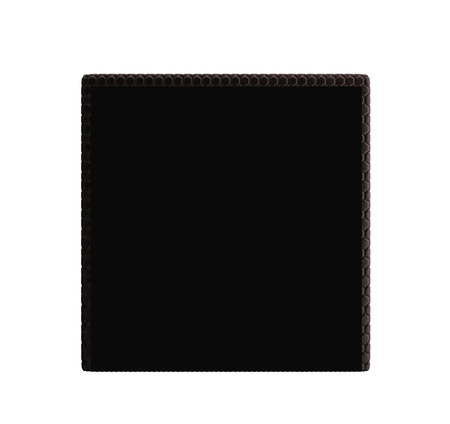 Łóżko kontynentalne Fargo 120x200 brązowe w nowoczesnym skandynawskim stylu z tapicerowanym zagłówkiem łóżko z pojemnikiem