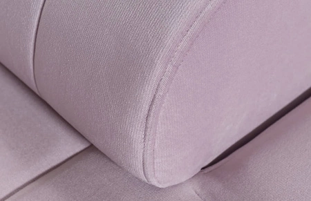 Narożnik z funkcją spania Nausa VI czarny prawostronny stylowy narożnik do salonu o komfortowym wykończeniu miękka tkanina typu velvet