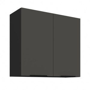 Szafka kuchenna wisząca Aversa Bl 80 G-72 2F szafka kuchenna odporna na uszkodzenia wykończenie frontów w technologii anti fingerprint