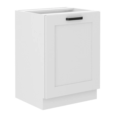 Szafka kuchenna stojąca z półką Livio 60 D 1F BB szafka odporna na parę wodną wysoką temperaturę oraz rozlaną ciecz