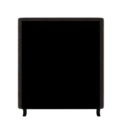 Łóżko kontynentalne Melba 100x200 szare w nowoczesnym skandynawskim stylu z tapicerowanym zagłówkiem łóżko z pojemnikiem