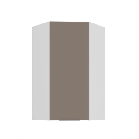 Szafka kuchenna narożna wisząca Fiuggi Wh 60x60 GN-108 1F odporna na uszkodzenia wykończenie frontów w technologii anti fingerprint