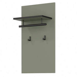 Wieszak ścienny Cross 40 cm zielony nowoczesny design funkcjonalny dodatek do przedpokoju klasyczna konstrukcja