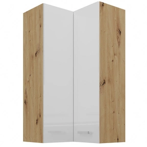 Szafka kuchenna narożna wisząca Alpine 60x60 GN-108 2F szafka odporna na parę wodną rozlaną ciecz i wysoką temperaturę