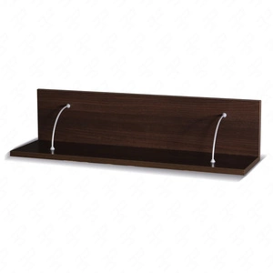 Półka Maximus 100 cm kasztan wenge nowoczesny design mebla wysoka jakość wykonania obrzeża półki wykończone specjalną okleiną