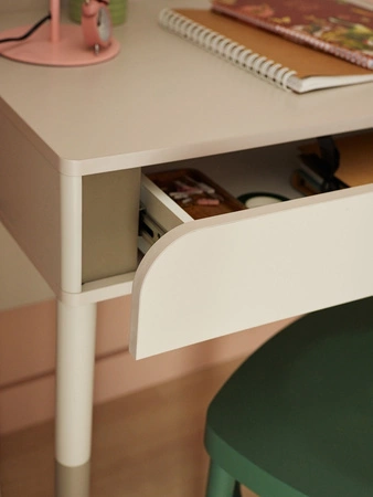 Zestaw mebli Harmony beżowy / truflowy nowoczesny design stylowy zestaw mebli do pokoju dziecka w stylu minimalistycznym