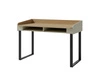 Biurko Olivio 125 cm eukaliptus / dąb baltic dune stylowe i funkcjonalne do pokoju młodzieżowego czy biura