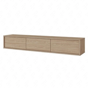 Szafka RTV Frida 180 cm dąb olejowany z możliwością powieszenia nowoczesny design szafki pod telewizor bezuchwytowe fronty