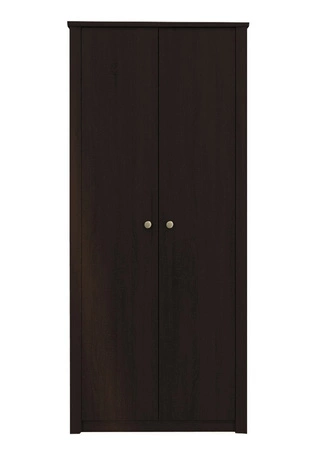 Szafa Finezja 90 cm dąb sonoma czekolda to funkcjonalny mebel do pokoju dziennego lub biura 