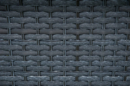 Zestaw mebli ogrodowych Maestoso szary niebanalny design modułowy narożnik ogrodowy komplet technorattanowy z dużym stołem i pufami