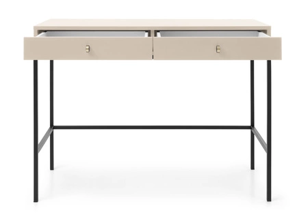 Konsola Mono beżowa z szufladami stylowy oraz funkcjonalny mebel do przedpokoju salonu czy biura