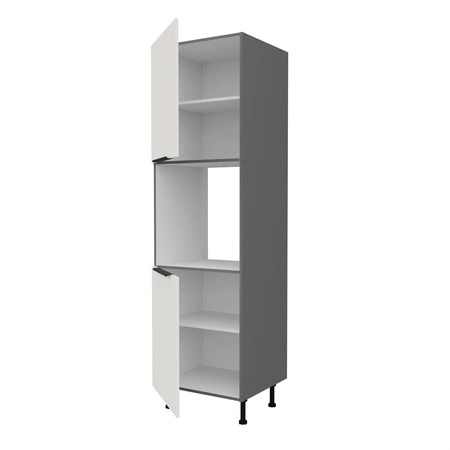 Słupek kuchenny Corato Ant 60 DP-215 2F szafka do zabudowy piekarnika fronty wykonane w innowacyjnej technologii anti fingerprint