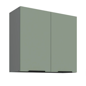 Szafka kuchenna wisząca Treviso Ant 80 G-72 2F szafka kuchenna odporna na uszkodzenia wykończenie frontów w technologii anti fingerprint