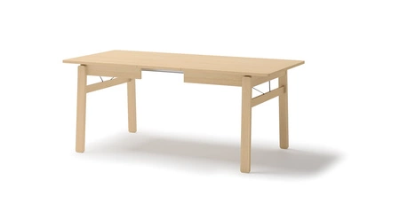 Stół rozkładany Plot 85x149-269 cm dąb jasny estetyczny i praktyczny stół do jadalni uniwersalny styl dopasuje się do każdego wnętrza