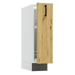 Szafka kuchenna cargo Clara D20 CARGO szafka do kuchni z funkcjonalnym koszem cargo odporność na uszkodzenia i wilgoć metalowy uchwyt