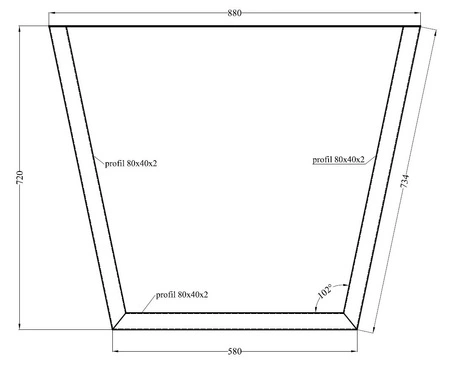 Stół Woburn 185x90 cm biały / czarny prosta forma mebla wzbogacona o stylowe czarne nogi w stylu loftowym blat odporny na rozlanie cieczy