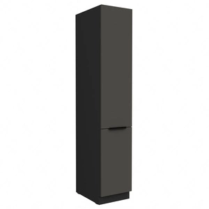 Słupek kuchenny Aversa Bl 40 DK-210 2F szafka kuchenna odporna na uszkodzenia wykończenie frontów w technologii anti fingerprint