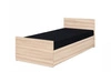 Łóżko Penelopa 80x200 cm z pojemnikiem na pościel dąb sonoma jasny funkcjonalny mebel do pokoju dziecięcego lub pokoju młodzieżowego