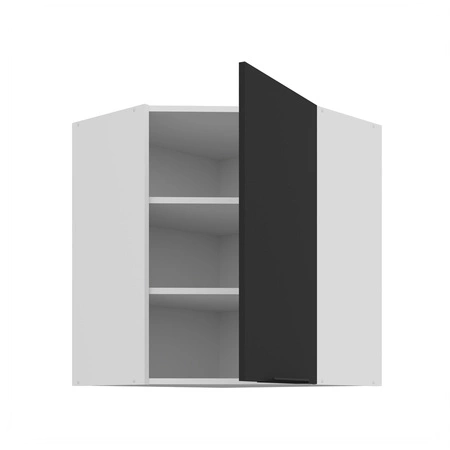 Szafka kuchenna narożna wisząca Alatri Wh 60x60 GN-72 1F odporna na uszkodzenia wykończenie frontów w technologii anti fingerprint