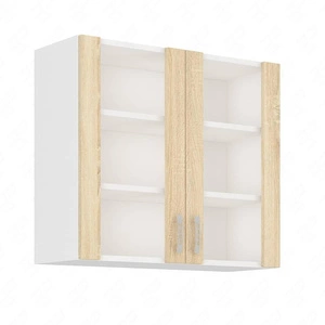 Szafka kuchenna wisząca z witryną Sold 80 GS-72 2F szafka odporna na parę wodną wysoką temperaturę i rozlaną ciecz