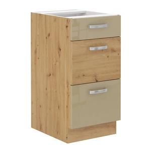 Szafka kuchenna stojąca z szufladami Arton 40 D 3S BB szafka odporna na parę wodną wysoką temperaturę i rozlaną ciecz