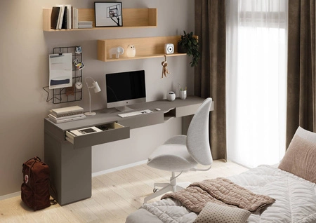 Szafka pod biurko Woow 33 cm clay grey uniwersalny i praktyczny kontenerek tworzący dodatkową przestrzeń do przechowywania