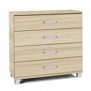 Komoda z szufladami Maximus 90 cm dąb sonoma jasny modernistyczny design komody szuflady na prowadnicach rolkowych