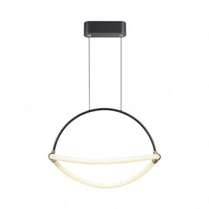 Lampa wisząca Gero 40 cm czarna 12W 4000K niebanalna estetyka lampy z wbudowanymi diodami LED wysoka jakość wykonania oryginalna forma